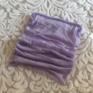 Time and True The Color Lavender Face and Neck Covering